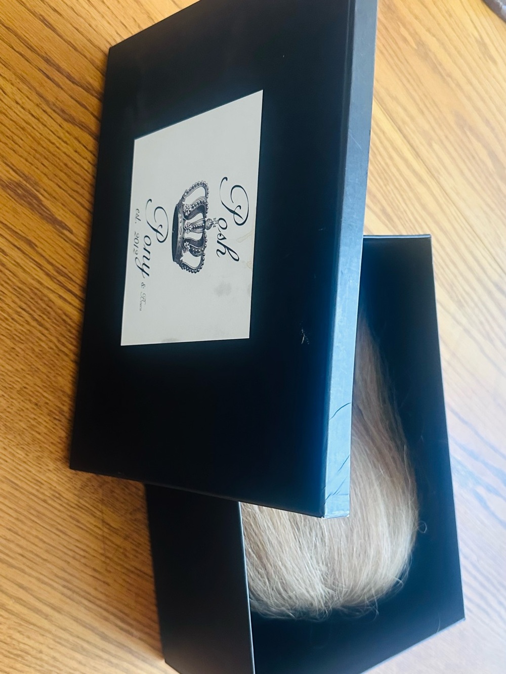 Natural Blonde Hair Wrap - Easy Volume Accent